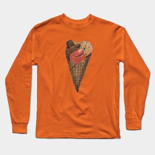 Ice Cream Cone Long Sleeve T-Shirt